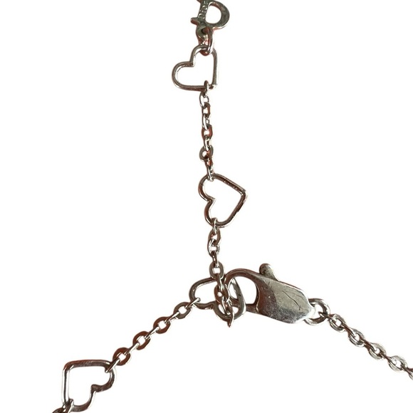 Dior Silver Script Necklace - Picture 12 of 12